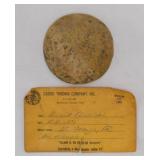 Circa 300 AD Arkansas biscuit discoidal,