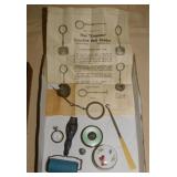 The Empress crochet ball holder w/ instructions -