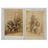 11 antique cabinet card photos
