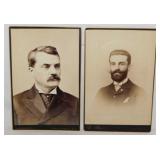 8 antique cabinet card photos