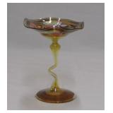 Sternen Germany blown glass ornament tray,