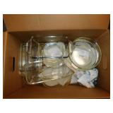 16 glass baking dishes: Pyrex - Anchor Hocking &