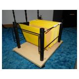 Hanging file folders w/ wheels