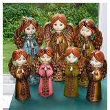 7 kitschy Mid Century Ardco Japan paper mache