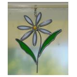 4 stained glass window sun catchers