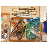 Costume jewelry: Mardi Gras beads - Christmas
