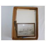 Vintage The Queen ship trade card - Marriage