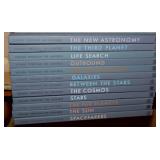 Vintage Germany map & hardcover series books: