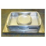 Doughmakers: 9x13 pan w/ lid - Cookie sheet -