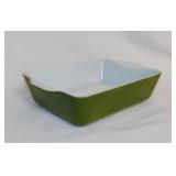 1967 Pyrex Verde Green refrigerator dish #503,