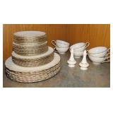 32 pcs. Lenox Weatherly dinnerware: