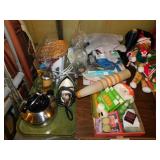 Household items: Candles - Norelco shaver - New