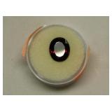 2 ct oval garnet gemstone for jewelry making