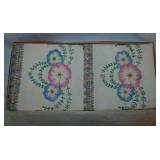 1937 hand tatted sheets & embroidered pillowcases