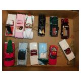 Vintage car Christmas ornaments: Pink Cadillac -