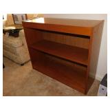 Wooden bookcase, 36" x 12" x 30"