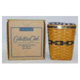 1996 Longaberger Collectors Club miniature waste