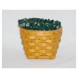 1998 Longaberger Oregano Booking basket w/ liner