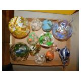 Beautiful blown glass Christmas ornaments: Some