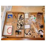 Ladies costume jewelry: Necklaces - Pins -