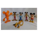 Vintage Disney Mickey Mouse toys: Mickey & Pluto