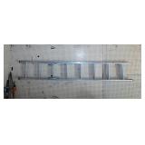 Werner aluminum extension ladder