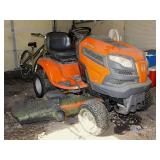 Husqvarna riding lawn mower tractor, 54' deck,
