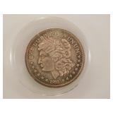1985 Liberty Head .999 1 troy oz. silver round