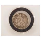 1854-O Seated Liberty silver half dollar coin