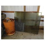 Double paned picture window, no frame, 60' x 51'