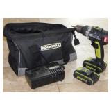 Rockwell 20V Lithium cordless drill, charger