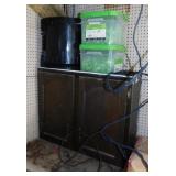 Wooden cabinet, 30' x 24' - Two boxes 1 1/4'