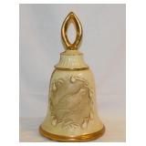 1983 Jim Beam musical partridge bell decanter,