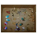 Costume jewelry earrings