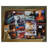 Box of DVD movies