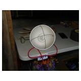 Clamp-on electric shop light