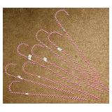 Christmas: Candy cane yard art stakes - Tins -