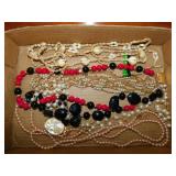 Costume jewelry necklaces