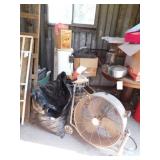 Utilitech industrial fan - Motorcycle helmet -