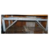 Havahart live animal trap, 11" x 10" x 36"