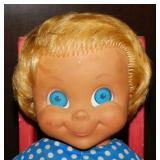 1967 Mattel Mrs. Beasley doll, 21" tall,