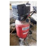 Craftsman 5 hp 20 gallon air compressor,