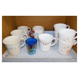 Corning mugs - Walt Disney glass juice cup -