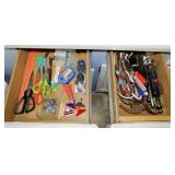 Scissors - Clamps - Bag clips - Screwdrivers -