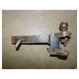Trailer hitch ball mount