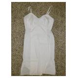 Linens: Vintage ladies dress slip - Hand crocheted