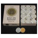 Vintage NOS Gold Circle prophylactics in box -