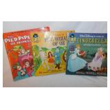 Vintage children's read along books & records: