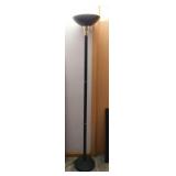 Torchiere floor lamp, 73' tall