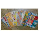 Vintage NOS gift wrap paper - Christmas wrapping